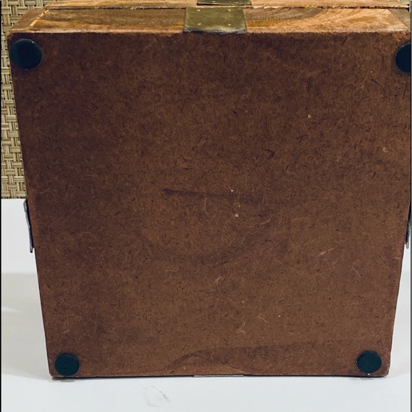 🎄🌟3xHP🌟VTG 1970s Olive Wood Decorative Box - Picture 9 of 11